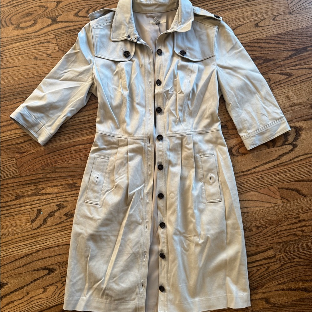 Burberry Light Tan Trench Coat